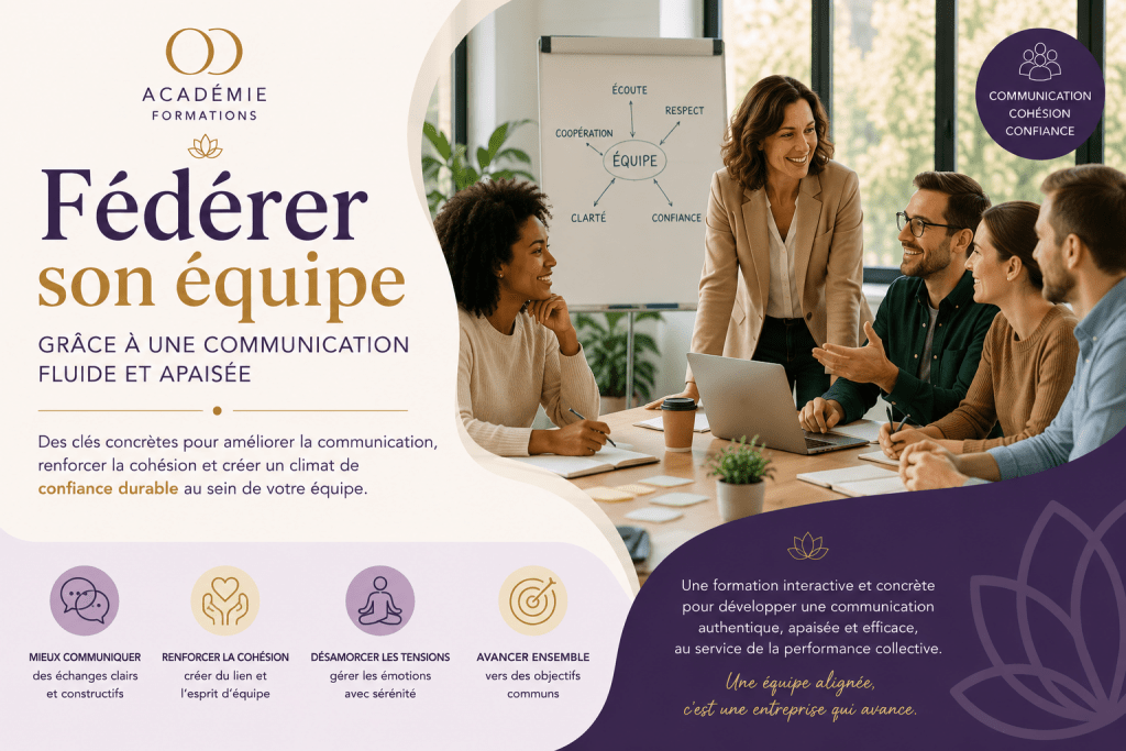 Formation communication en entreprise pour fédérer son équipe et renforcer la cohésion